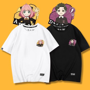 間諜過家家短袖阿尼亞T恤次子SPY×FAMILY情侶裝日漫純棉二次元潮