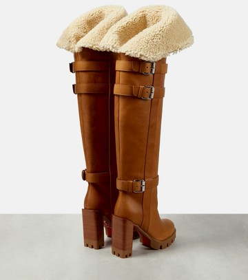 Christian Louboutin Brodeback Lug over-the-knee boots