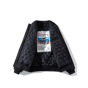 春秋冬韓版寬松百搭純色外套棒球服潮飛行員夾克男女休閑情侶棉衣