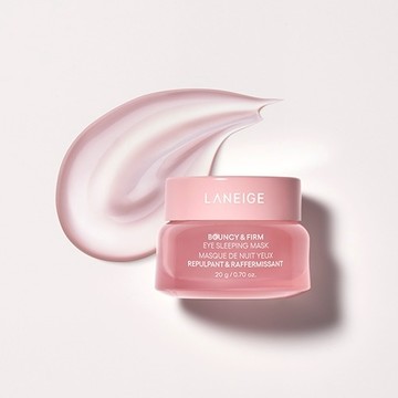 【LANEIGE 蘭芝】粉澎潤膠原亮眼膜 20g