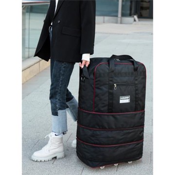 超大容量耐磨航空托運包折疊萬向輪旅行袋裝被子飛機行李袋搬家袋