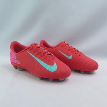 NIKE FQ8286800 中大童足球鞋 Jr Vapor 16 Club 釘鞋 紅【iSport愛運動】