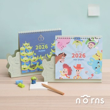【Norns】迪士尼玩具總動員2026年桌曆