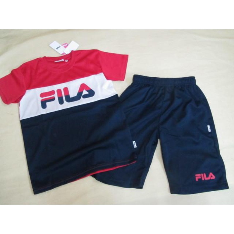 ＦＩＬＡ フィラ 女の子 女子 半袖 上下 セット Ｔシャツ ハーフパンツ