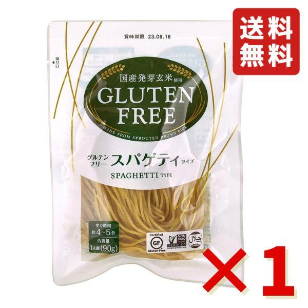 大潟村あきたこまち生産者協会 グルテンフリースパゲティ 90g 1袋 グルテンフリー スパゲッティ パスタ 送料無料 1人前