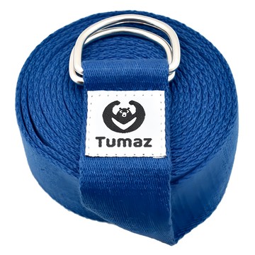 Tumaz 月熊 瑜珈伸展帶 堅固耐用  海軍藏藍  300cm  1條