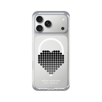 iPhone 17 Pro Max ClearX (MagSafe 兼容) 霜透灰 - PRIDE 2024: Love in All Forms - 打破界線，讓心自由
