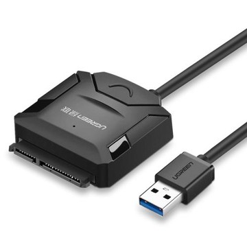 綠聯usb轉sata硬盤數據線連接線usb轉串口硬盤易驅線外置硬盤盒