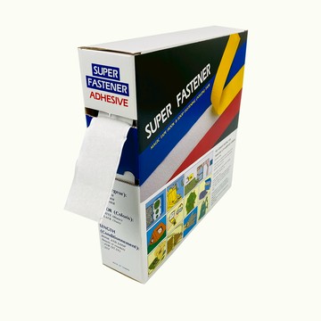 褙膠魔鬼氈盒裝 寬5cm 長25M 白色(毛面1入)