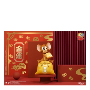 BEAST KINGDOM SOAP STUDIO 湯姆貓與傑利鼠 傑利鼠御守 招財進寶款