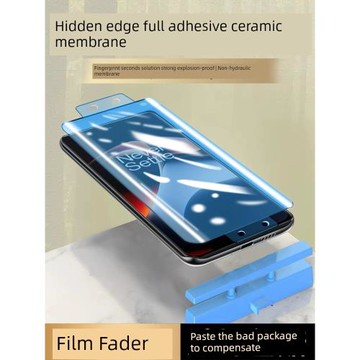 澤聯科適用一加ace2手機膜1加ace2陶瓷膜全屏覆蓋全膠oneplus鋼化新款曲面1+ace2全包曲屏防摔oppo防指紋保護