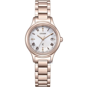 CITIZEN xC 光動能 櫻花粉紅 鈦金屬 時尚女錶-ES9497-96A