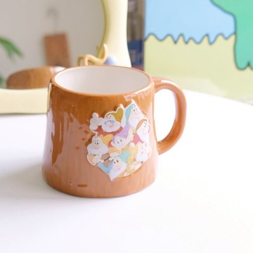 【迪士尼Disney】⭐️🇯🇵日本商品 七個小矮人造型馬克杯 白雪公主 水杯 日本製 日落小物 交換禮物 聖誕禮物