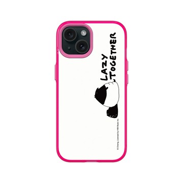 iPhone 15 Clear 粉漾桃 - 馬來貘 Laimo - LAZY TOGETHER