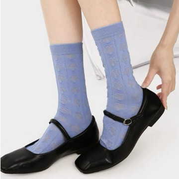 現貨在台｜潮流時尚 街頭塗鴉藝術 中統襪 女襪