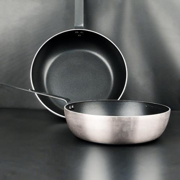 加深平底鍋不粘鍋煎鍋電磁爐燃氣灶適用大容量酒店牛排大號商用