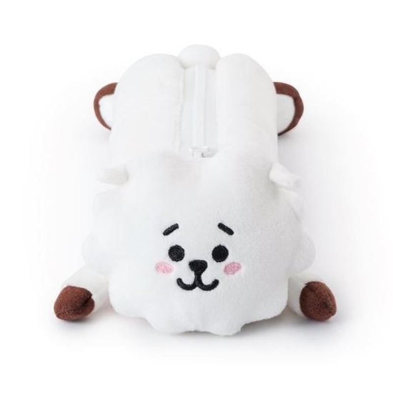 BT21 寝そべり ぬいぐるみ ペンケース RJ 防弾少年団 BTS 公式 韓国 筆箱 かわいい 文房具 文具 | LINEショッピング