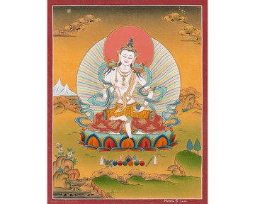 傳統金剛薩埵唐卡藝術