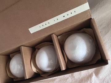 【增量版泡澡禮盒】木質調三入泡澡球 附玫瑰花瓣一包