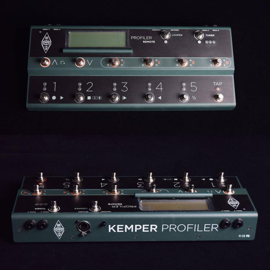 KEMPER ケンパー PROFILING AMP WHITE   REMOTE プロファイリングプリアンプ＋フットコントローラーセット 〔中古〕