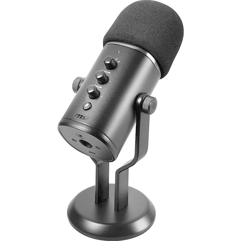 MSI IMMERSE GV60 STREAMING MIC ゲーミングマイク ストリーミングマイク ハイレゾ(96MHz 24bit)対応