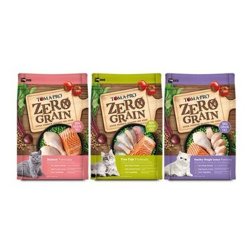 TOMA-PRO優格全年齡貓用-0%零穀 5.5lb/2.5kg(買二件送寵喵樂-貓草玩具1個隨機)