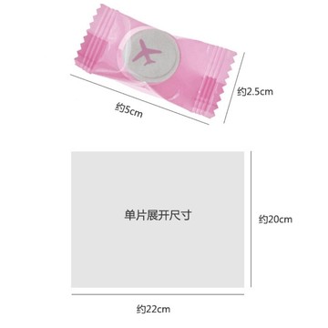 [沐沐屋]-便攜式壓縮毛巾糖果型一次性洗臉巾旅行無紡布創意日用品面巾