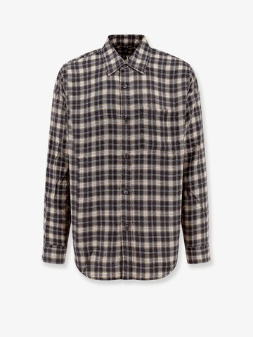 Lyocell shirt with check motif - STUSSY - gender_Man