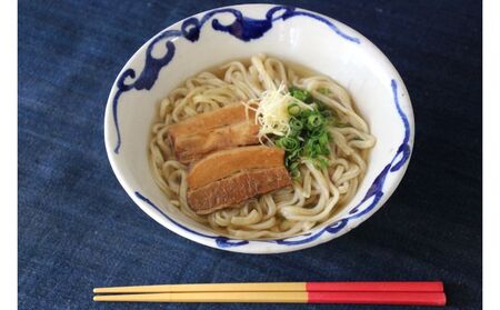 金月そば　「つけそば・沖縄そば」　4食セット