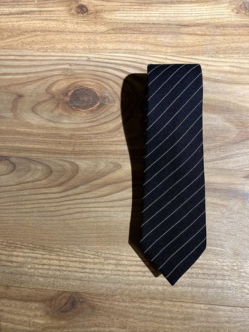 斜紋銀黑 Premium系列領帶 Neckties