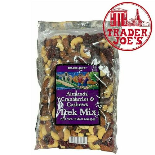 Trader Joe's Trek Mix Almonds, Cashews, Cranberries 16oz   トレーダージョーズ トレックミックス [アーモンド、カシューナッツ、クランベリー] 454g