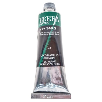 MaIMeRI 美利 BRERA 超細緻壓克力顏料 M0806340 340永固深綠  60ml  1色