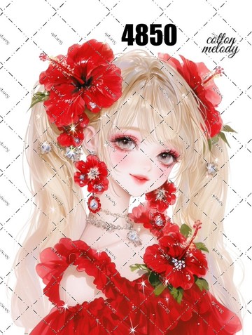 original sticker no.4850 人物貼紙 原創貼紙 原創人物貼紙 裝飾貼紙 cotton melody