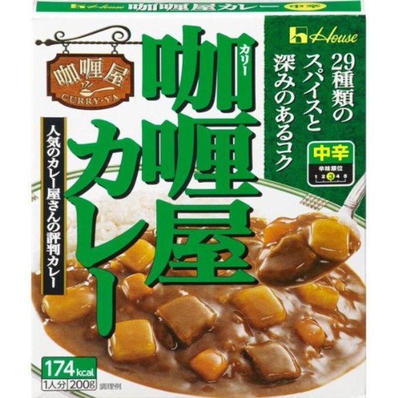 ハウス カリー屋カレー中辛 200g×30個