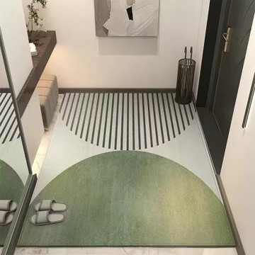 進門地墊入戶門門口臥室門廳地毯家用耐臟可裁剪吸水廚房門墊