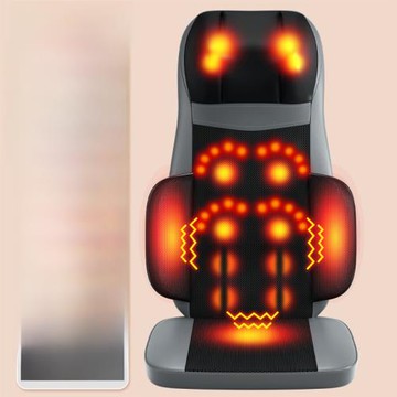 多功能肩頸按摩器腰部背部臀部全身按摩靠墊家用頸部揉捏按摩墊