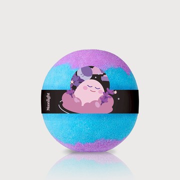 LEPS BOMB Bubble Bath Bomb (Moonlight/RaspberryMint)