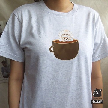 腿庫力量_台灣原創設計T恤_女版_就是愛罐罐