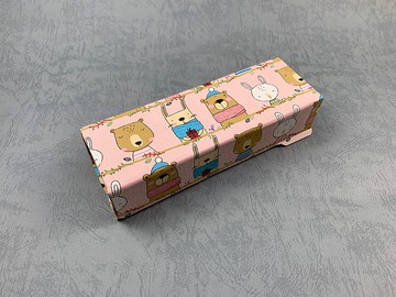 可愛動物輕便摺疊眼鏡盒