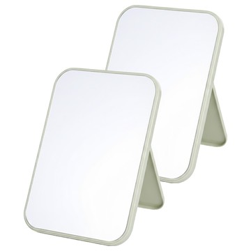 相框化妝鏡 2個  綠色