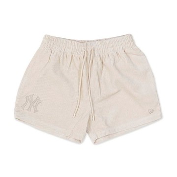 NEW ERA 男女 短褲 CORDUROY 紐約洋基 石灰 NE13957287