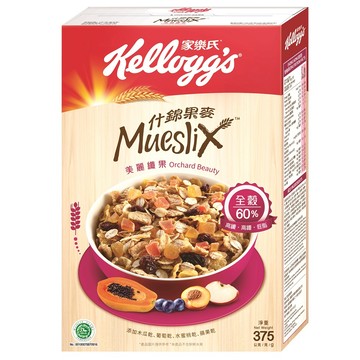 [家速配]家樂氏什錦果麥-美麗纖果 375g