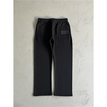 高質量Broken planet破碎星球midnight black發泡字母直筒運動衛