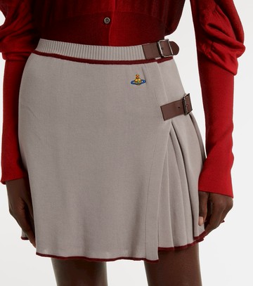 Vivienne Westwood Valentina cotton and wool kilt