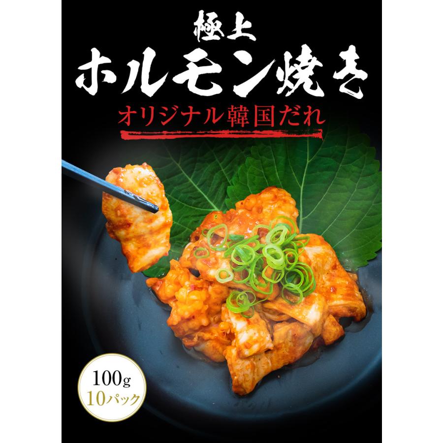 極上ホルモン焼き 秘伝オリジナル韓国だれ 1kg ホルモン 焼肉 もつ鍋 バーベキュー BBQ ご飯のお供 韓国 タレ