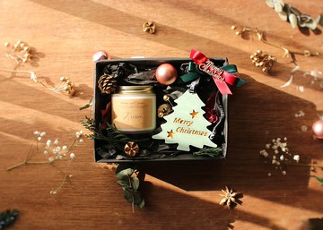 客製化禮物/聖誕禮盒/專屬名字/手寫文字蠟燭/聖誕禮物