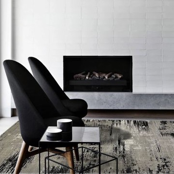 【山德力】斑駁藝術感地毯 160x230cm 蓋瑞