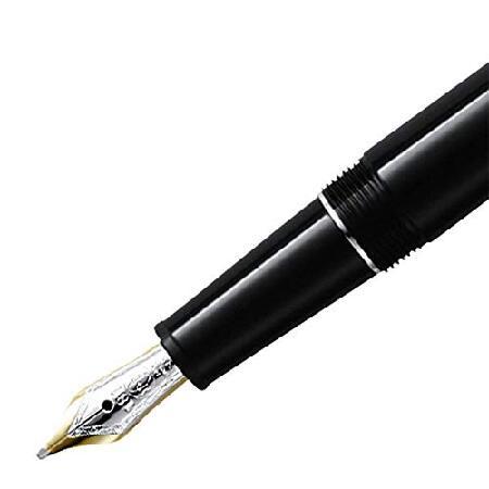 モンブラン MONTBLANC マイスターシュテュック MEISTERSTUCK プラチナライン クラシック 万年筆 ペン先サイズ：M・中字 P145(106522) [並行輸入品]