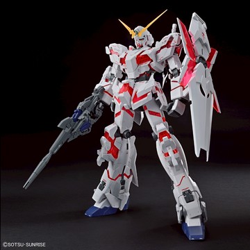 BANDAI萬代 MEGA SIZE 1/48 RX-0 UC獨角獸鋼彈 毀滅模式 組裝模型擺件