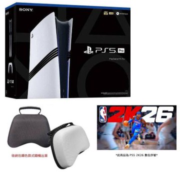 PlayStation 5 Pro + PS5 NBA 2K26 數位版序號卡